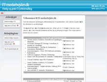 Tablet Screenshot of it-jobdatabase.dk